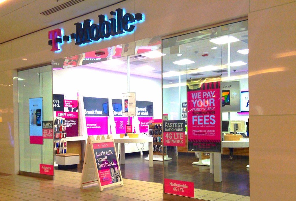 Ubicación de la tienda T-Mobile