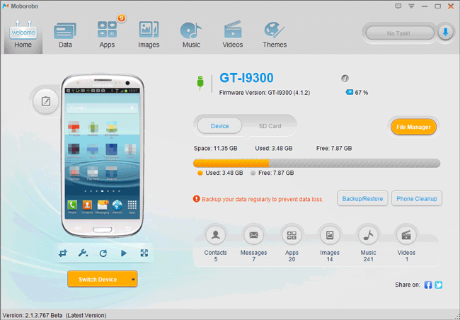 Android Desktop Manager para PC
