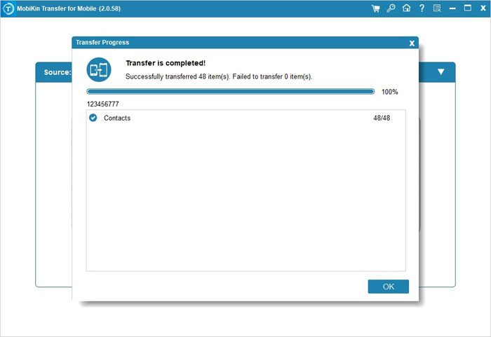 Transferir iPhone al iPhone con transferencia para móvil