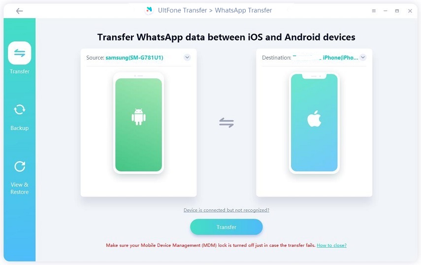 Transferir Android a iPhone