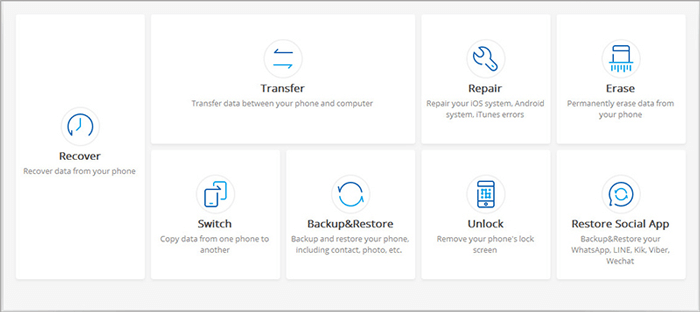 Instale y inicie el desbloqueo de Android