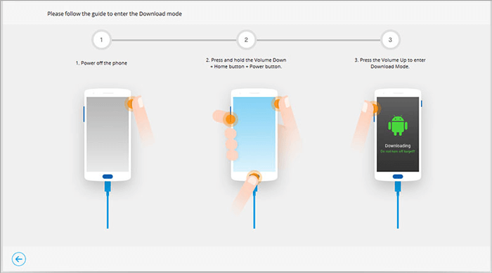 poner el teléfono OnePlus en el modo de descarga