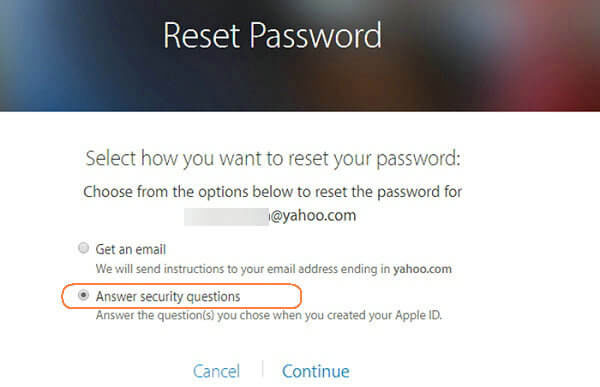 Cómo recuperar la contraseña de iCloud desde mi página de ID de Apple