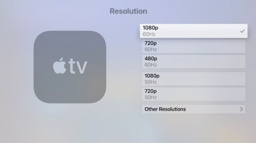 Cambiar las resoluciones de video