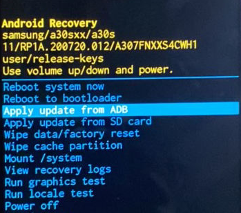 Actualice Android para solucionar el comando no en el teléfono Android