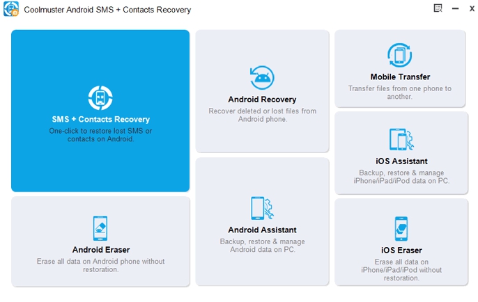 Coolmuster Android SMS+Contacts Recovery