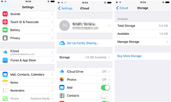 Cómo administrar el almacenamiento de iCloud en iPhone directamente