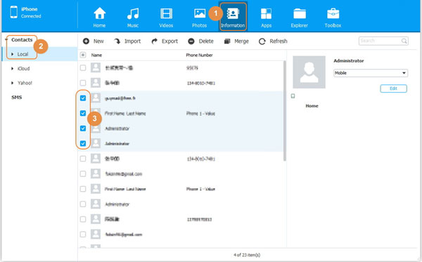 Copiar archivos de computadora a iPhone