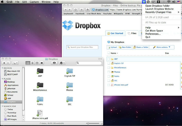 Conecte el teléfono Android a MacBook sin USB a través de Dropbox