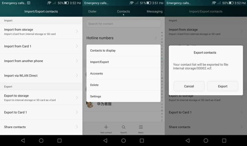 Cómo agregar contactos al iPhone X desde el teléfono Android