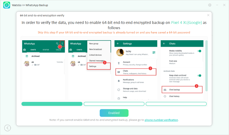 Habilitar el cifrado en Android