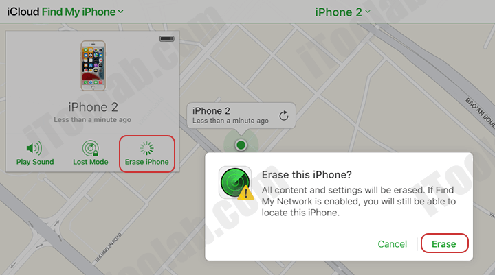 Borrar iPhone 12 de la cuenta