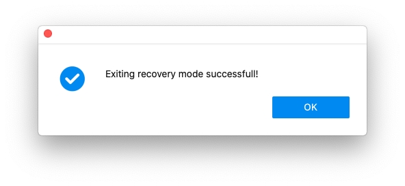 Use itooltab fixgo para salir del modo de recuperación