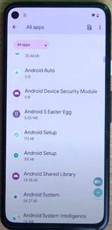 Lista de aplicaciones de Google Pixel 6