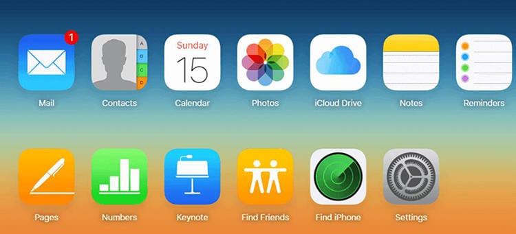 Imprimir calendario a través de iCloud Web
