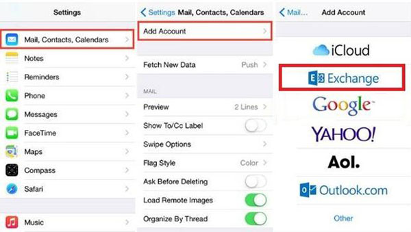 Transferir CSV de PC a iPhone por correo electrónico