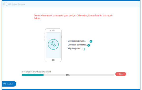 Resolver iPhone atascado en el modo de recuperación