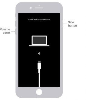 Ponga el iPhone 7 en modo de recuperación
