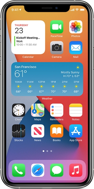 Apagar widgets
