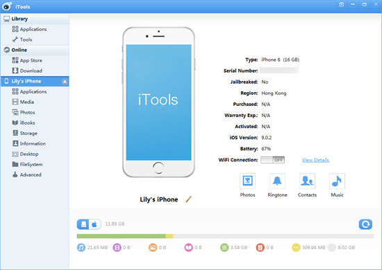 Ubicación falsa en iPhone sin jailbreak a través de itools