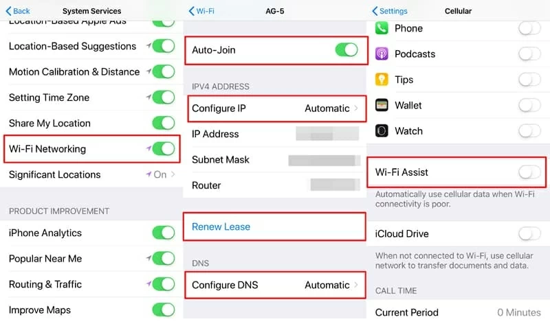 iPhone sigue desconectando de Wi-Fi mientras está en FaceTime después de las actualizaciones
