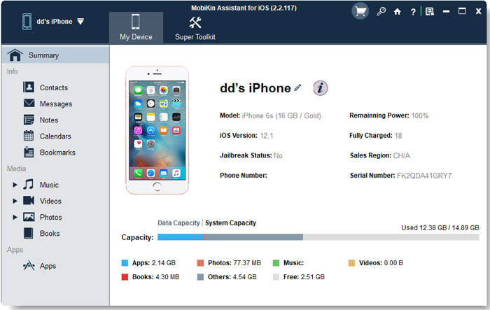 Iniciar el médico de Mobikin para Android