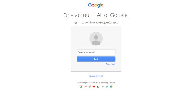 Transfiera los números de teléfono del teléfono Flip al iPhone usando Google