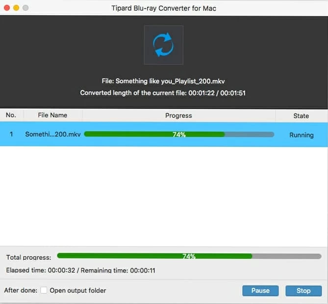 RIP y haga una copia de seguridad de un contenido de Blu-ray en MacBook