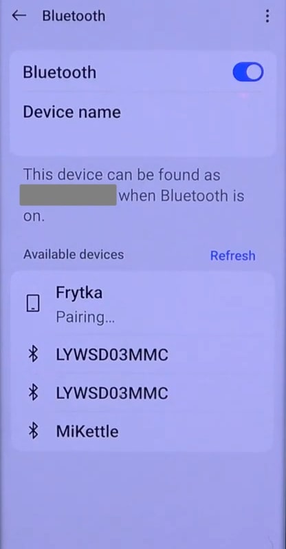 Combina con tu dispositivo Bluetooth