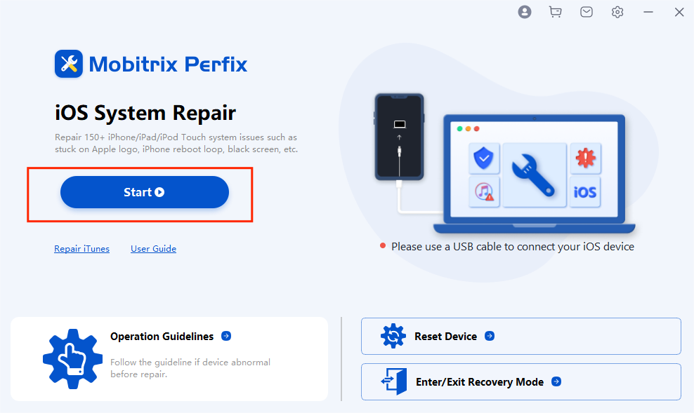 Iniciar Mobitrix Perfix