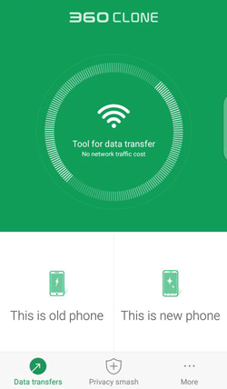 Aplicación de transferencia de teléfono que le gusta