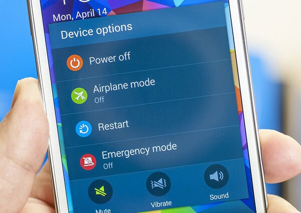 reiniciar el teléfono Android