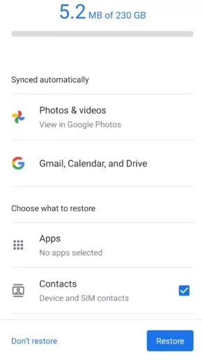 Cómo restaurar los contactos perdidos en su teléfono Motorola usando Gmail