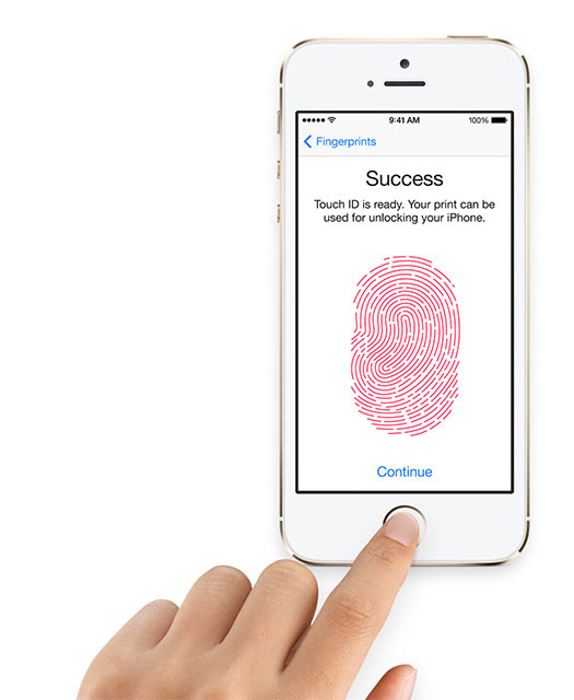 Establezca la identificación táctil para iPhone