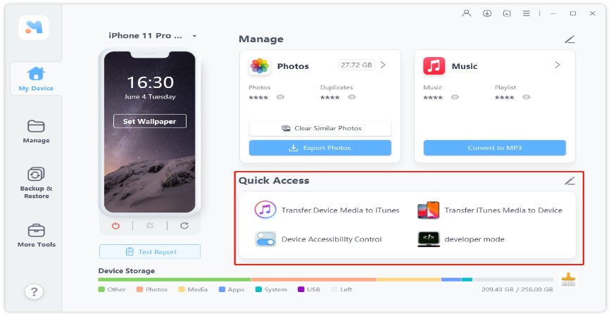 Administrar datos de iPhone con UltFone después de la actualización de iOS 15.4
