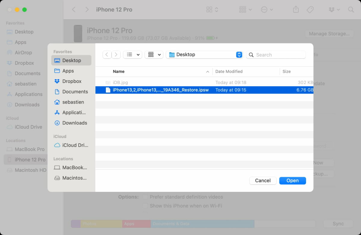 Vuelve a iOS 17 sin iTunes