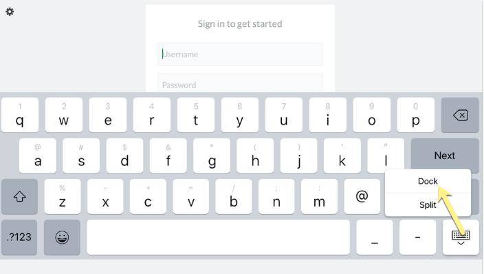 El teclado del iPad no funciona