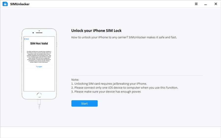 Comience a desbloquear la red de iPhone