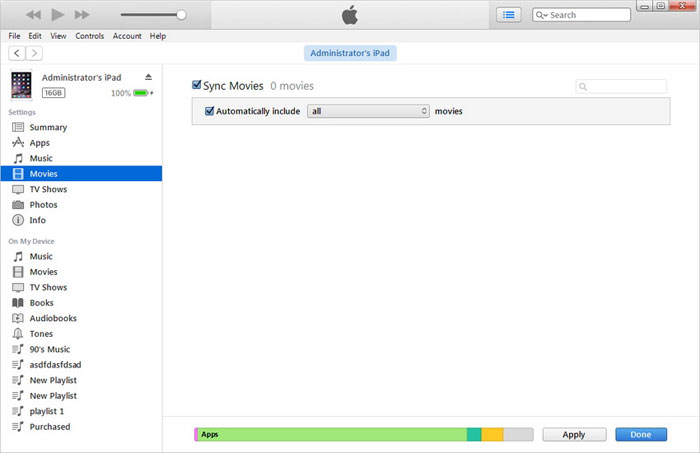 Cómo mover MP4 al iPhone con iTunes