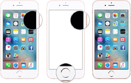 Capture una captura de pantalla en iPhone