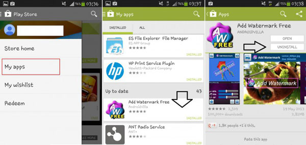 Desinstalar aplicaciones en Android