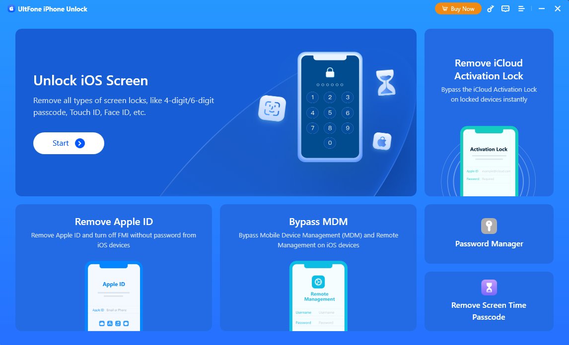 Eliminar la identificación de Apple sin contraseña