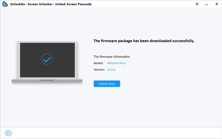 Paquete de firmware descargado