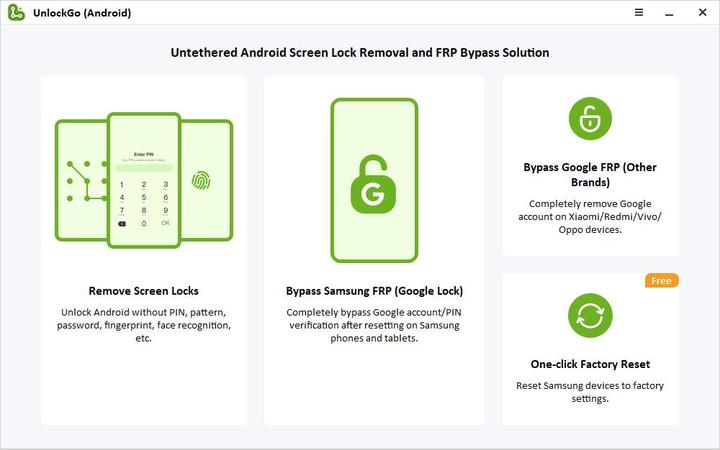 Desbloquear el teléfono Android