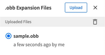 Cómo cargar archivos OBB en Android