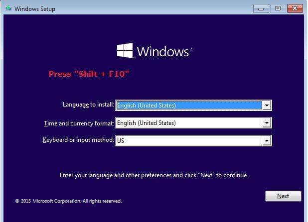 Configuración de Windows